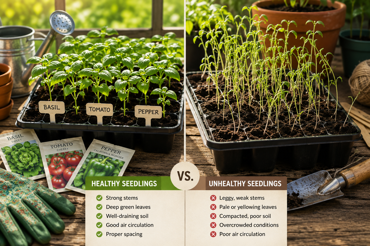 Common Seed Starting Mistakes and How to Avoid Them: A Beginner's Gardening Guide