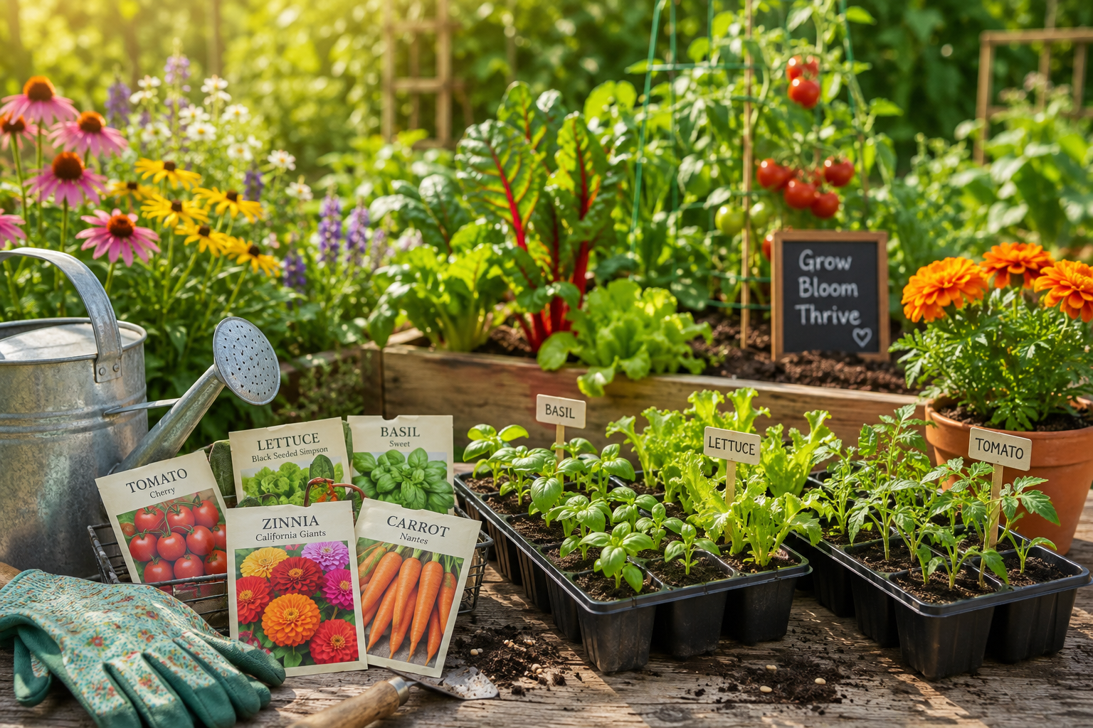 How to Start a Garden from Seeds: A Beginner's Step-by-Step Guide